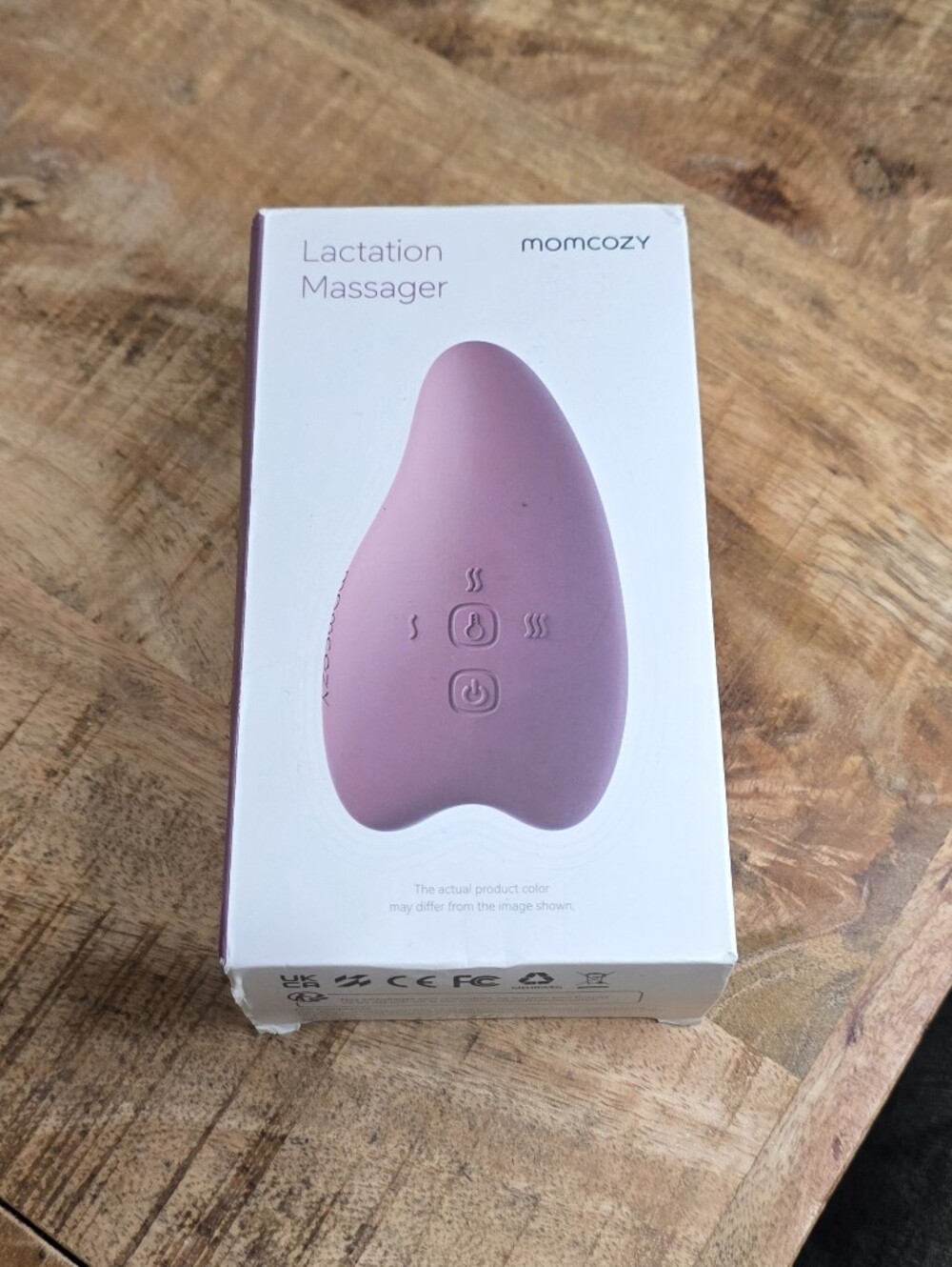 Momcozy Lactation Massager - Soft Pink
